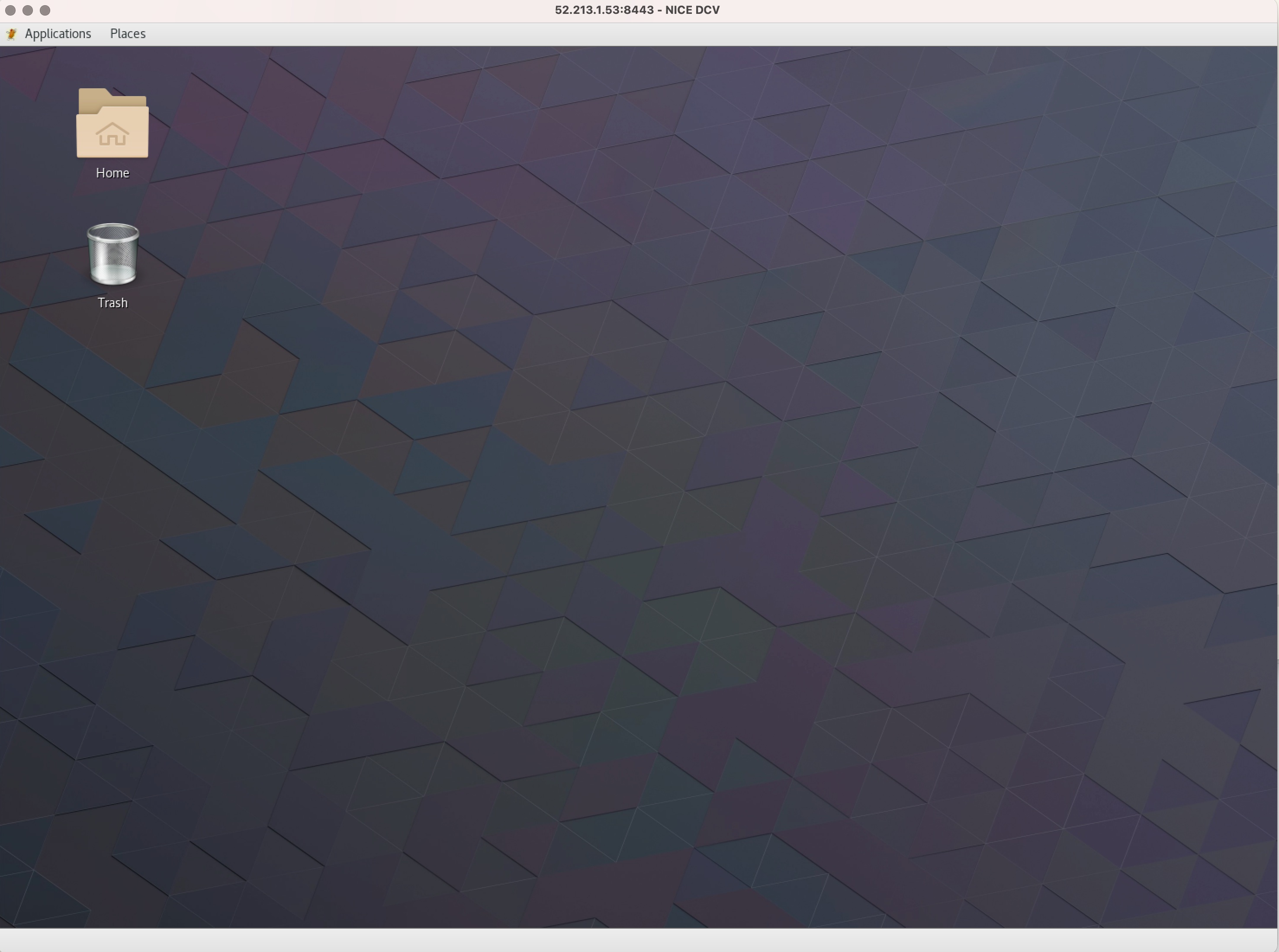 Direct connection to NiceDCV Linux desktop